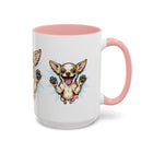 Chihuahua Happy Pup Accent Coffee Mug – Cute Dog Lover Gift (11/15oz)