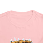 Toddler Tee - Joyful Jumping Dachshund Puppy Graphic