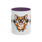 Corgi Coffee Mug - Cute Happy Corgi Accent Mug (11oz)