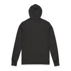 Playful White Husky Illustration Hoodie | Cute Jumping Dog Long Sleeve