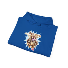 Load image into Gallery viewer, Playful Golden Retriever Puppy Graphic Pullover Hoodie