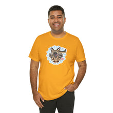 Load image into Gallery viewer, Happy German Shepherd Unisex Jersey Short Sleeve Tee