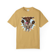 Load image into Gallery viewer, Playful German Shorthaired Pointer Dog Graphic Tee, Casual Pet Lover Shirt, Funny Dog T-Shirt, Gift for GSP Owners