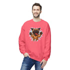 Playful Pug Crewneck Sweatshirt - Cozy Unisex Fleece, Dog Lover Gift, Pet Apparel, Cute Sweatshirt, Fun Dog Design