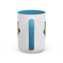 Load image into Gallery viewer, Playful Collie Puppy Accent Coffee Mug - Perfect Gift for Dog Lovers, Pet Owners, Animal Enthusiasts, Birthday, Holidays