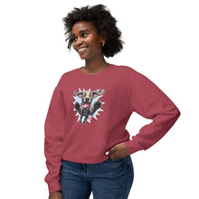 Load image into Gallery viewer, Happy Jumping Weimaraner Dog Sweatshirt | Cute Weim Illustration