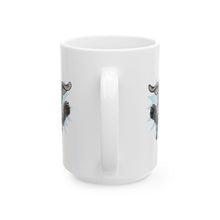 Load image into Gallery viewer, Happy Jumping Weimaraner Dog Mug | Playful Dog Illustration Ceramic Mug