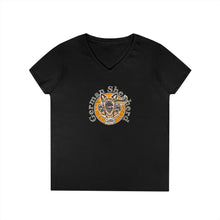 Load image into Gallery viewer, German Shepherd Graphic Tee – Ladies V-Neck Dog Lover Shirt