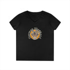 German Shepherd Graphic Tee – Ladies V-Neck Dog Lover Shirt