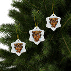 Happy Jumping Dachshund Ornament | Ceramic 2-Side Print
