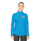 Ladies Quarter-Zip Pullover - Perfect for Casual Days, Life is Golden Design, Great for Gifts, Outdoor Activities, and Everyday Wear
