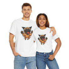 Load image into Gallery viewer, Playful Pug Unisex Tee - Fun Pet Lover T-Shirt, Gift for Dog Owners, Casual Attire, Animal Enthusiast Apparel, Cute Graphic Tee