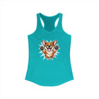 Cute Leaping Corgi Racerback Tank | Playful Happy Corgi Design
