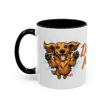 Load image into Gallery viewer, Doxie Mom Mug | Accent Coffee Mug 11oz, Dachshund Mom Ceramic