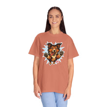 Load image into Gallery viewer, Playful Collie Dog Graphic T-Shirt, Unisex Pet Lover Tee, Casual Wear, Birthday Gift, Collie Lover Apparel, Graphic Tees for Dog Owners