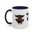 Dachshund Jumping Dog Accent Coffee Mug Cute Wiener Dog Gift (11oz)