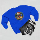 Festive Pug Sweatshirt, Unisex Crewneck, Holiday Gift, Dog Lover Apparel, Christmas Sweater, Cozy Winter Wear