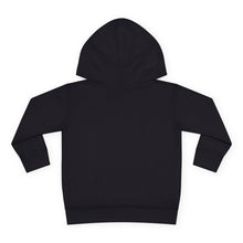 Load image into Gallery viewer, Adorable Toddler Fleece Hoodie with Playful Pug Design, Kids Pullover, Cute Dog Sweater, Pet Lover Gift, Cozy Toddler Apparel