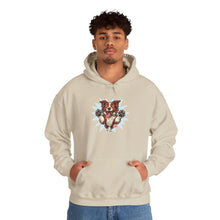 Load image into Gallery viewer, Playful Red and White Border Collie Animal Print Hoodie - Cozy Unisex Sweatshirt, Cute Gift for Pet Lovers