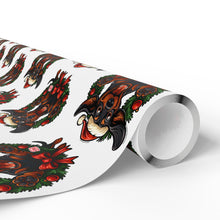 Load image into Gallery viewer, Festive  Dachshund Wrapping Paper Set for All Occasions, Gift Wrap for Christmas, Eco-Friendly Design
