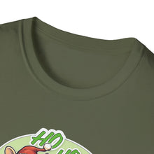 Load image into Gallery viewer, Christmas Frenchie Unisex Softstyle T-Shirt, Festive Dog Tee, Holiday Gift, Cute Pug Shirt, Casual Wear, Christmas Apparel