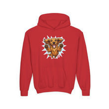 Load image into Gallery viewer, Happy Dachshund Illustration Hoodie | Kids Pullover Sweatshirt