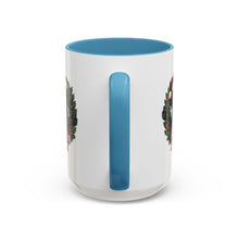 Load image into Gallery viewer, Christmas Black Labrador Dog Coffee Mug, Holiday Mug, Pet Lover Gift, Festive Black Mug, Dog-Themed Drinkware