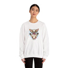 Chihuahua Splash Crewneck Sweatshirt  Cute Jumping Puppy Graphic