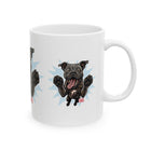 Ceramic Mug, Happy Cane Corso Dog, Coffee Mug, Dog Lover Gift, Pet Owner Present, Animal Ceramic Cup, Gift for Dog Parents