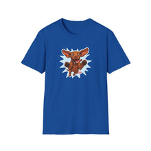 Load image into Gallery viewer, Happy Vizsla Puppy T-Shirt | Cute Running Vizsla Dog Tee