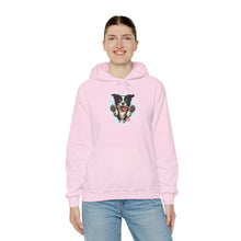 Load image into Gallery viewer, Cozy Border Collie Dog Lover's Hoodie, Unisex Heavy Blend Sweatshirt, Cute Pet Gift, Men's Hoodie