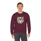Chihuahua Splash Crewneck Sweatshirt  Cute Jumping Puppy Graphic