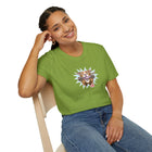 OMG Red Nose Pitbull Unisex Softstyle Shirt - A Happy and Excited Pit Bull on a High Quality Shirt for Dog Lovers