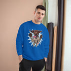 Champion Sweatshirt - Playful Jumping German Shorthaired Pointer Graphic GSP Premium Crewneck
