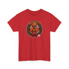 Festive Vizsla Dog Graphic Tee | Unisex Heavy Cotton Shirt for Dog Lovers, Holiday Gift, Animal Lover Apparel, Christmas Tee, Cozy Comfort