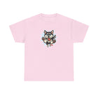 Cute Siberian Husky Dog Graphic Unisex Heavy Cotton Tee | Pet Lover Gift, Husky Apparel, Fun Casual Wear