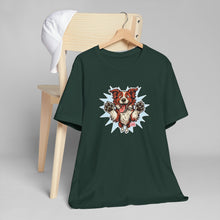 Load image into Gallery viewer, Fun Red and White Border Collie Dog Lover T-Shirt, Cute Pet Tee, Animal Lover Gift, Birthday Present for Dog Moms/Dads