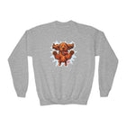 Happy Leaping Cocker Spaniel Sweatshirt | Youth Crewneck