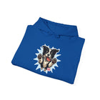 Cozy Border Collie Dog Lover's Hoodie, Unisex Heavy Blend Sweatshirt, Cute Pet Gift, Men's Hoodie