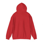 Playful Red and White Border Collie Animal Print Hoodie - Cozy Unisex Sweatshirt, Cute Gift for Pet Lovers