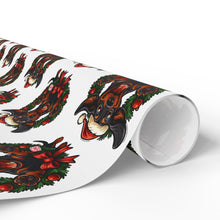 Load image into Gallery viewer, Festive  Dachshund Wrapping Paper Set for All Occasions, Gift Wrap for Christmas, Eco-Friendly Design