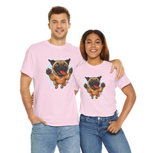 Load image into Gallery viewer, Playful Pug Unisex Tee - Fun Pet Lover T-Shirt, Gift for Dog Owners, Casual Attire, Animal Enthusiast Apparel, Cute Graphic Tee