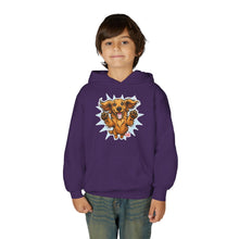 Load image into Gallery viewer, Happy Dachshund Illustration Hoodie | Kids Pullover Sweatshirt