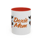 Doxie Mom Coffee Mug | Cute Dachshund Mom Gift (11oz Accent Mug)