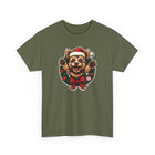 Christmas Yorkie Dog T-Shirt, Holiday Pet Tee, Unisex Graphic Tee, Cute Dog Lover Gift, Santa Dog Shirt, Christmas Apparel