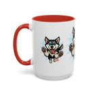 Playful Siberian Husky Dog Coffee Mug, Cute Pet Lover Gift, Fun Drinkware, Husky-Themed Present, Mother's Day Gift