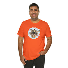 Load image into Gallery viewer, Happy German Shepherd Unisex Jersey Short Sleeve Tee