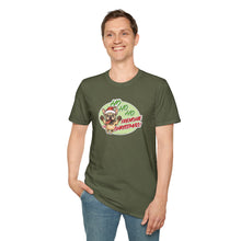 Load image into Gallery viewer, Christmas Frenchie Unisex Softstyle T-Shirt, Festive Dog Tee, Holiday Gift, Cute Pug Shirt, Casual Wear, Christmas Apparel