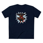 Playful Excited Dachshund Dog Leaping to Greet You - 100% Combed Cotton T-Shirt