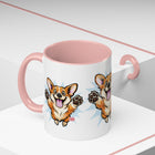 Corgi Coffee Mug - Cute Happy Corgi Accent Mug (11oz)